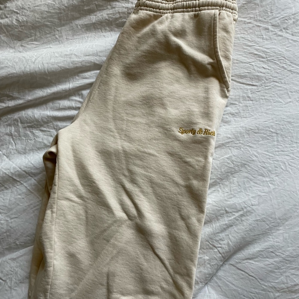 sporty and rich sweatpants